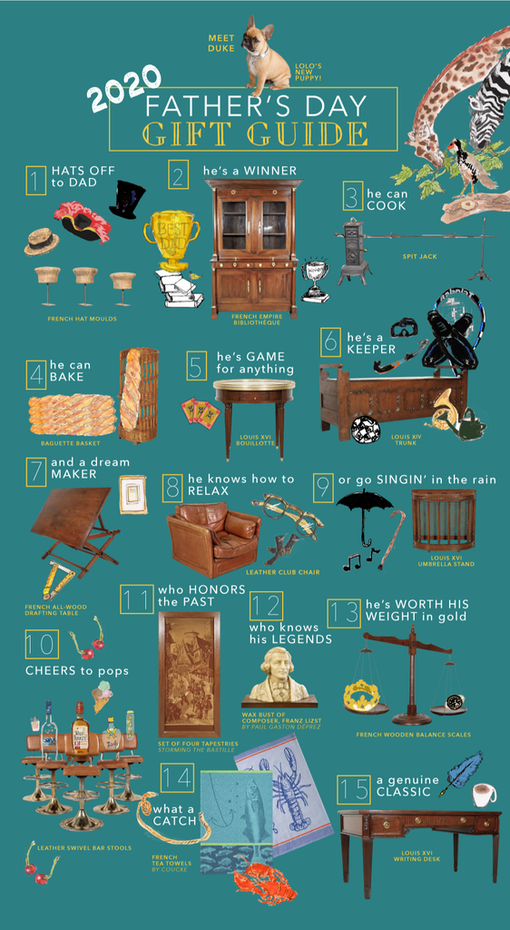 Illustrated Father's Day Gift Guide 2020