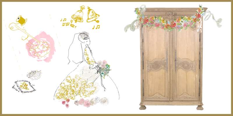 French Wedding Traditions Part 1: The Trousseau & Armoire de Mariage