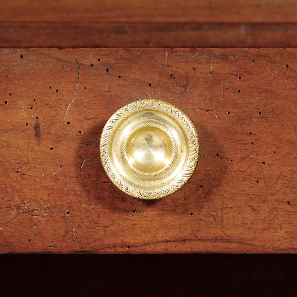 Exceptional 19th Century French Empire Period Walnut Bibliotheque or Bookcase