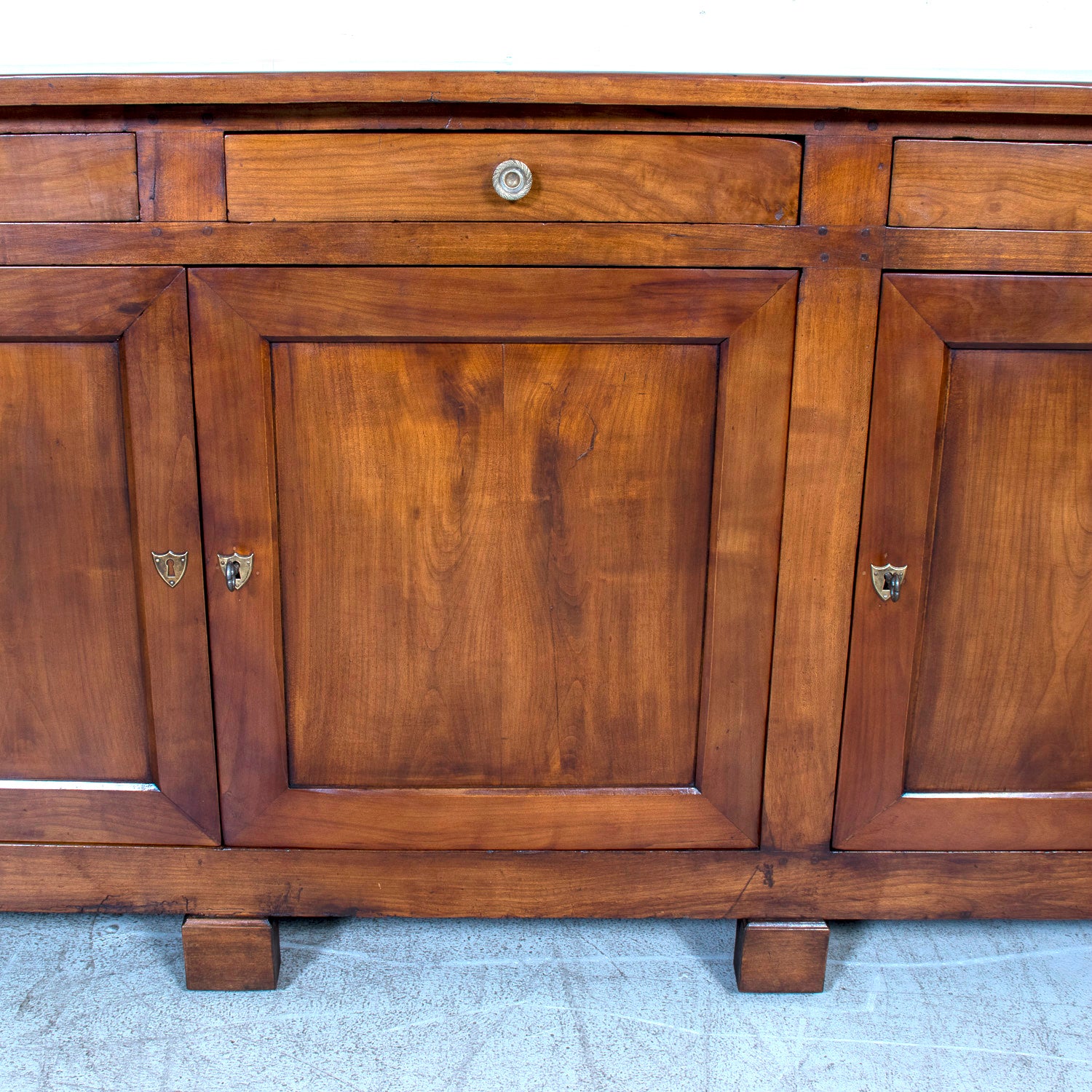 Late 18th Century French Directoire Period Cherry Enfilade Buffet