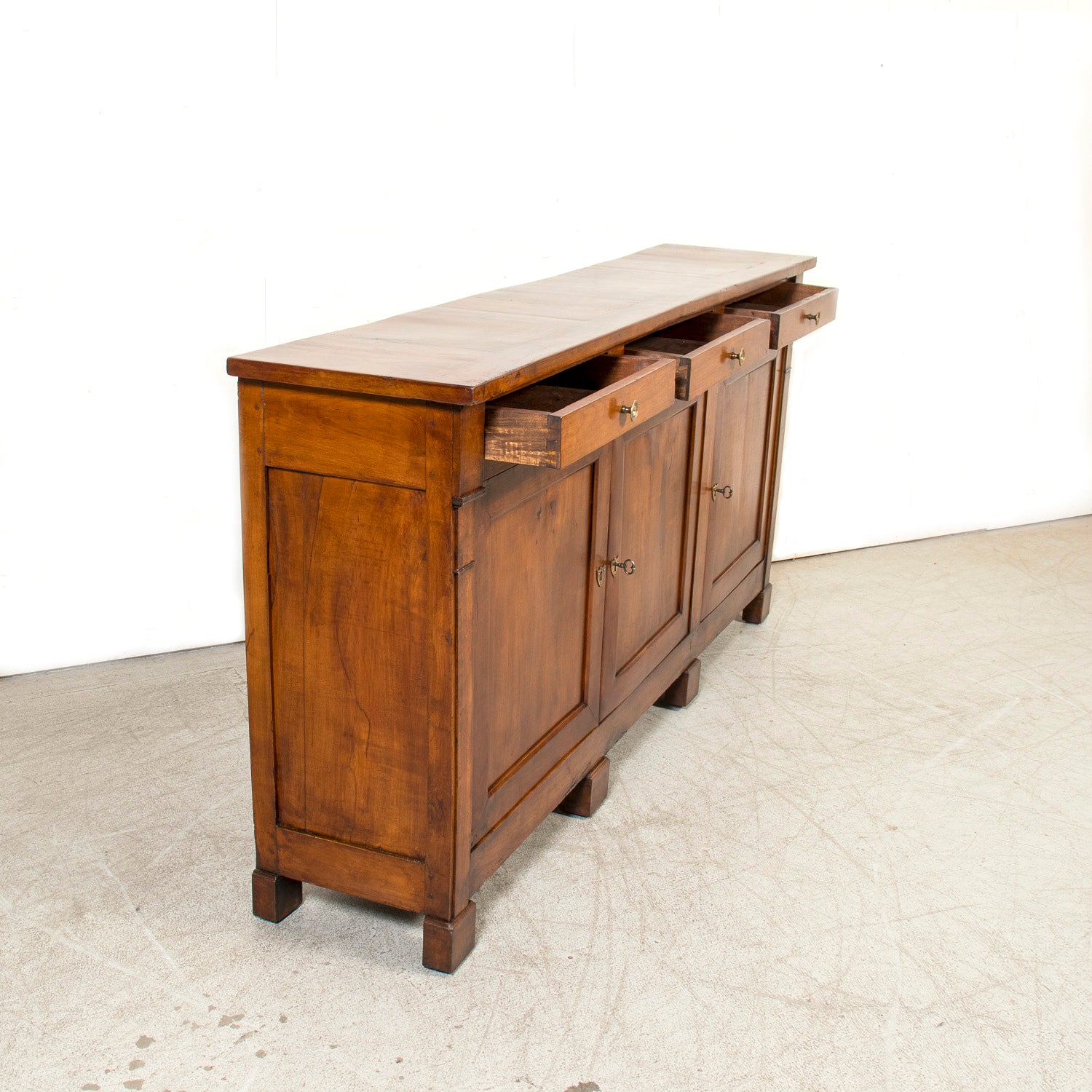 Late 18th Century French Directoire Period Cherry Enfilade Buffet