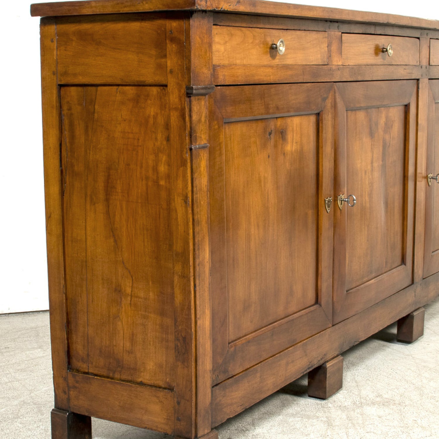 Late 18th Century French Directoire Period Cherry Enfilade Buffet