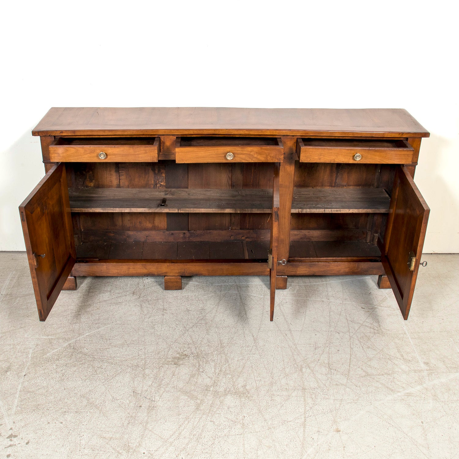 Late 18th Century French Directoire Period Cherry Enfilade Buffet