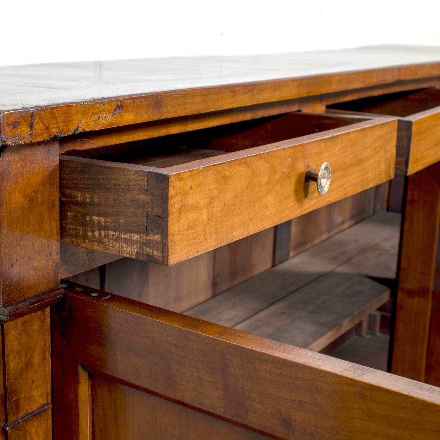 Late 18th Century French Directoire Period Cherry Enfilade Buffet