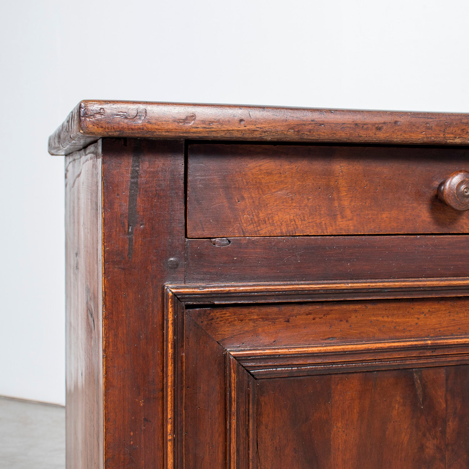 19th Century French Louis XVI Style Walnut Enfilade Buffet from Normandy