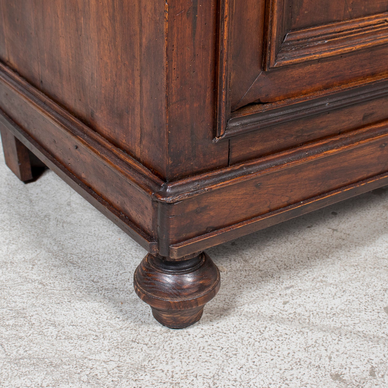 19th Century French Louis XVI Style Walnut Enfilade Buffet from Normandy