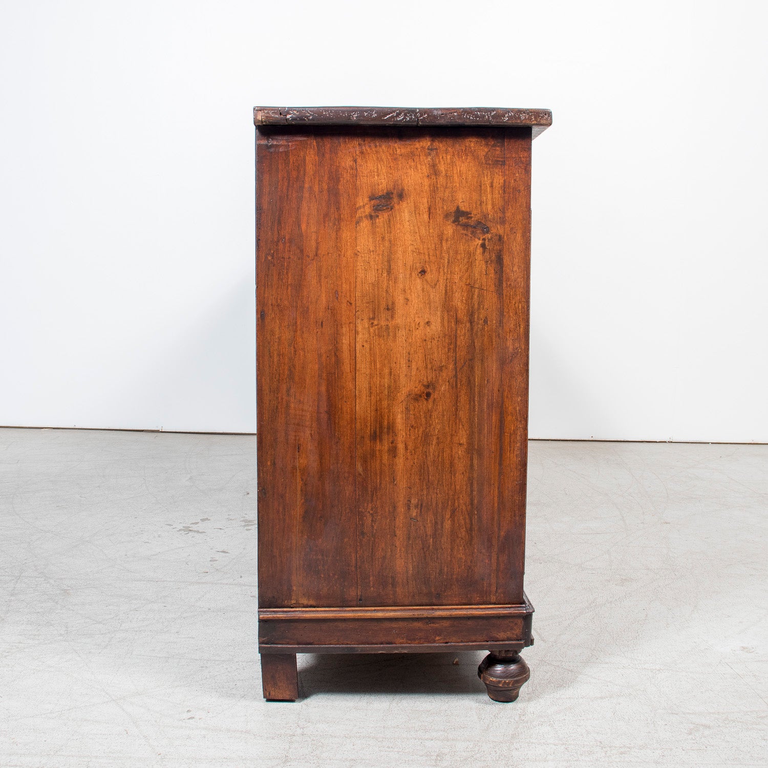 19th Century French Louis XVI Style Walnut Enfilade Buffet from Normandy