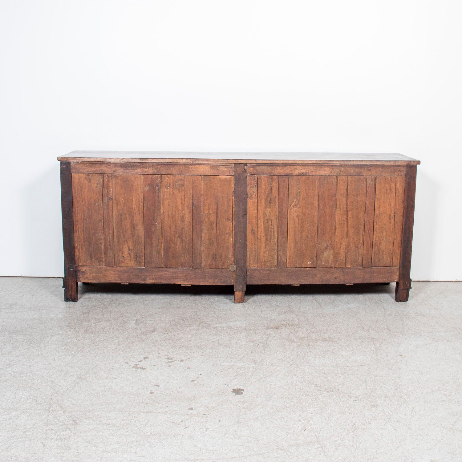 19th Century French Louis XVI Style Walnut Enfilade Buffet from Normandy