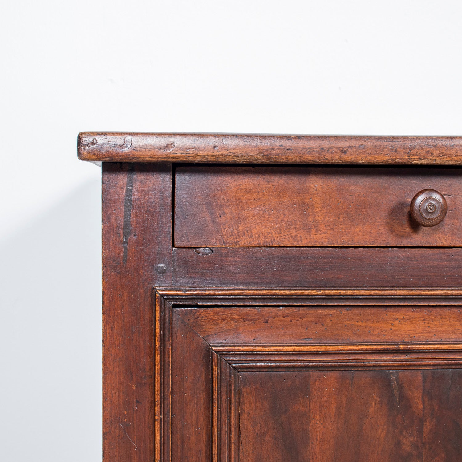 19th Century French Louis XVI Style Walnut Enfilade Buffet from Normandy