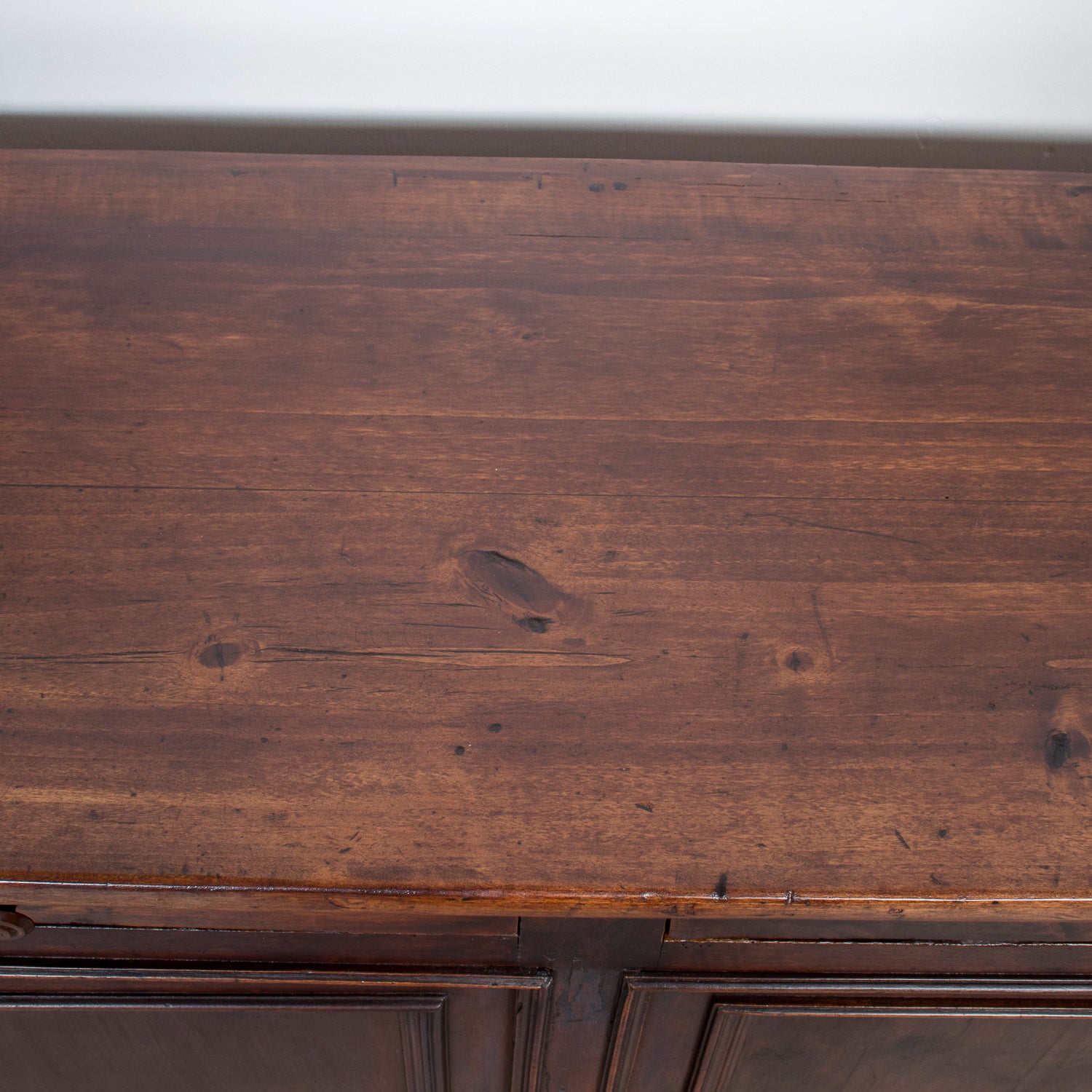 19th Century French Louis XVI Style Walnut Enfilade Buffet from Normandy