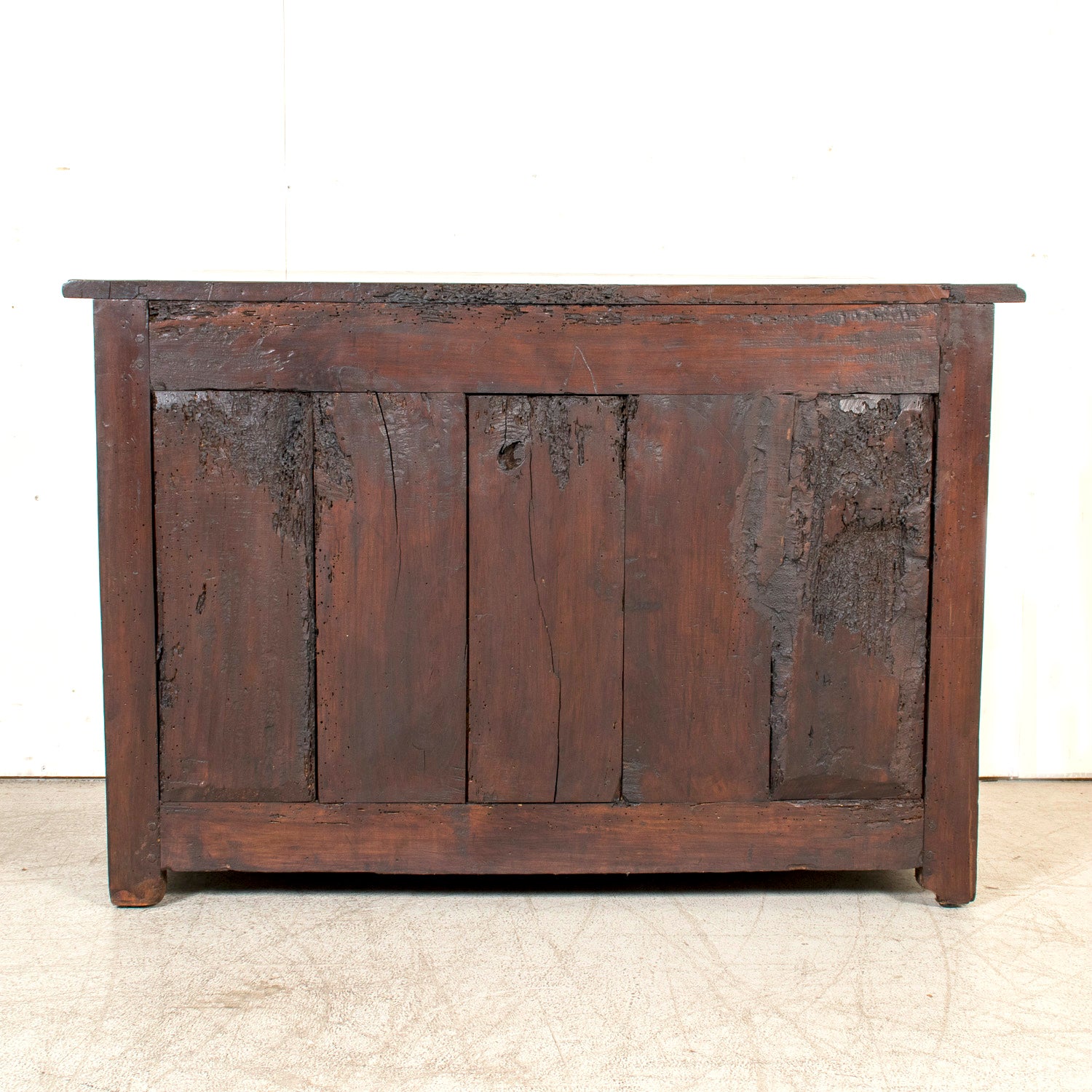 Rare 17th Century French Provincial Louis XIV Period Walnut Commode