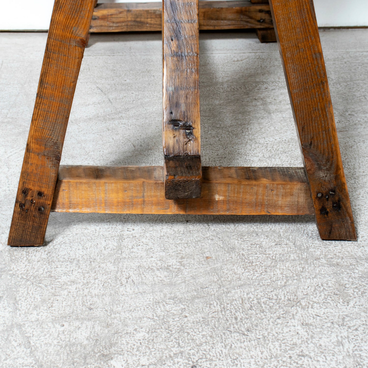 Early 19th Century French Provençal Trestle Table with Removable Plank Top