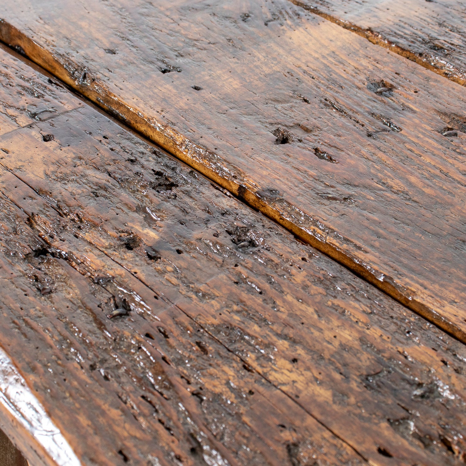 Early 19th Century French Provençal Trestle Table with Removable Plank Top