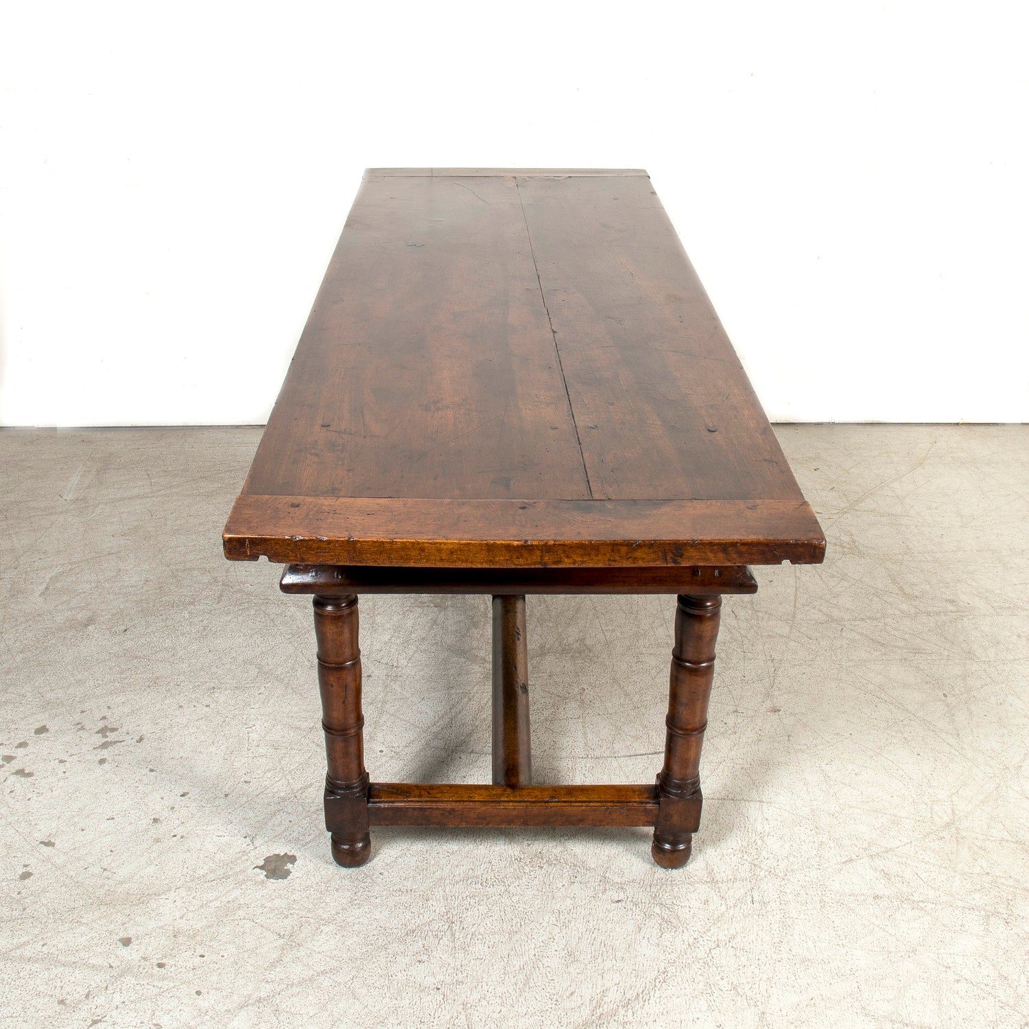 18th Century French Directoire Period Walnut Work Table or Console Table