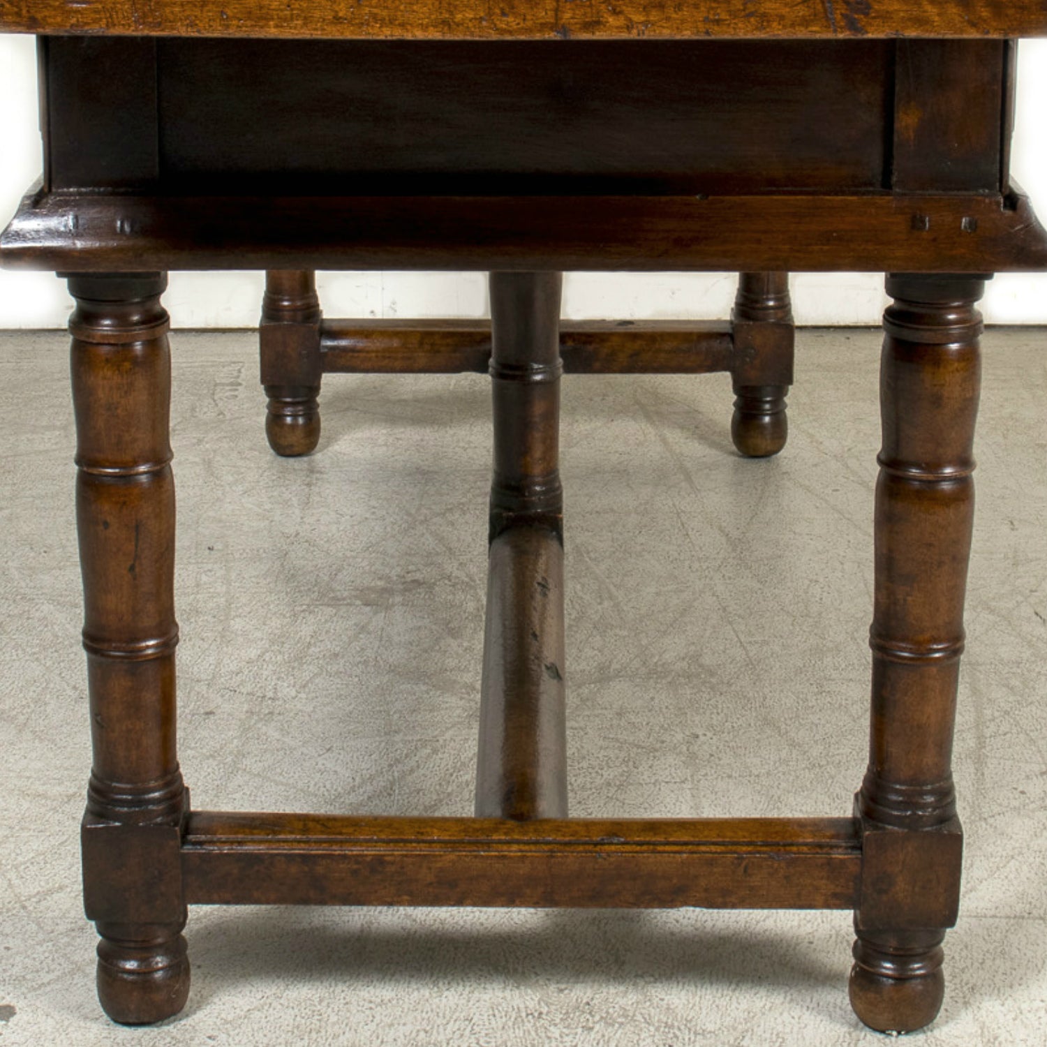 18th Century French Directoire Period Walnut Work Table or Console Table