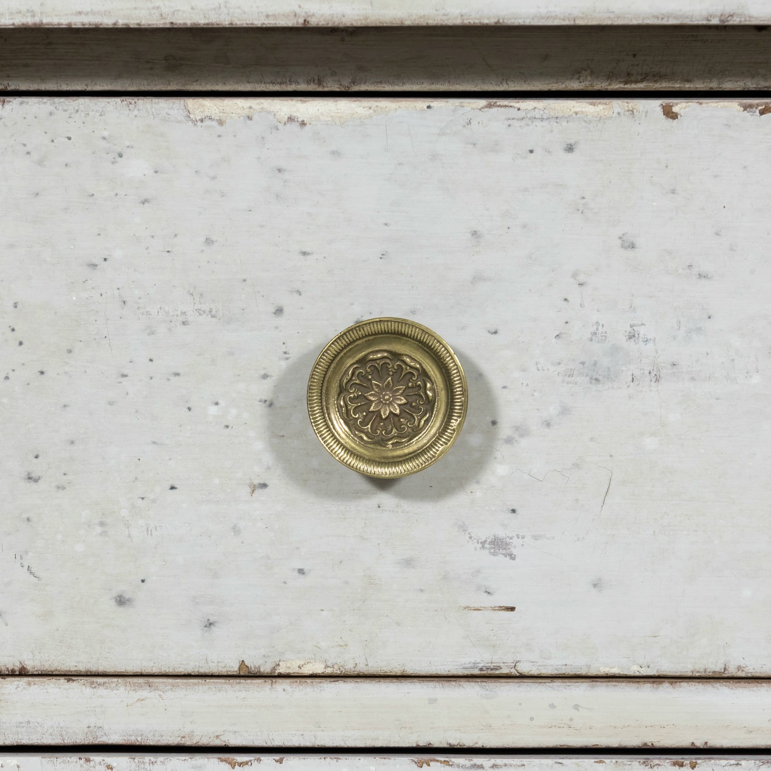 Early 20th Century French Empire Style Painted Commode with Ormolu