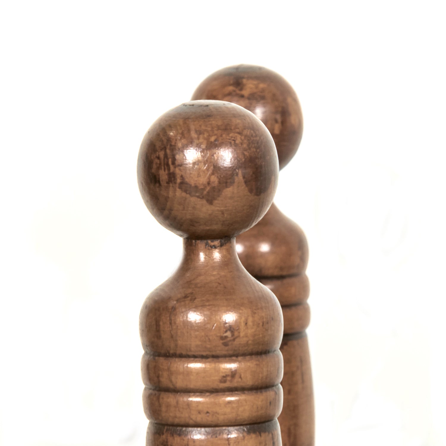 Pair of Mid-20th Century French Brutalist Style Low Rush Seat Fireplace Chairs by Charles Dudouyt