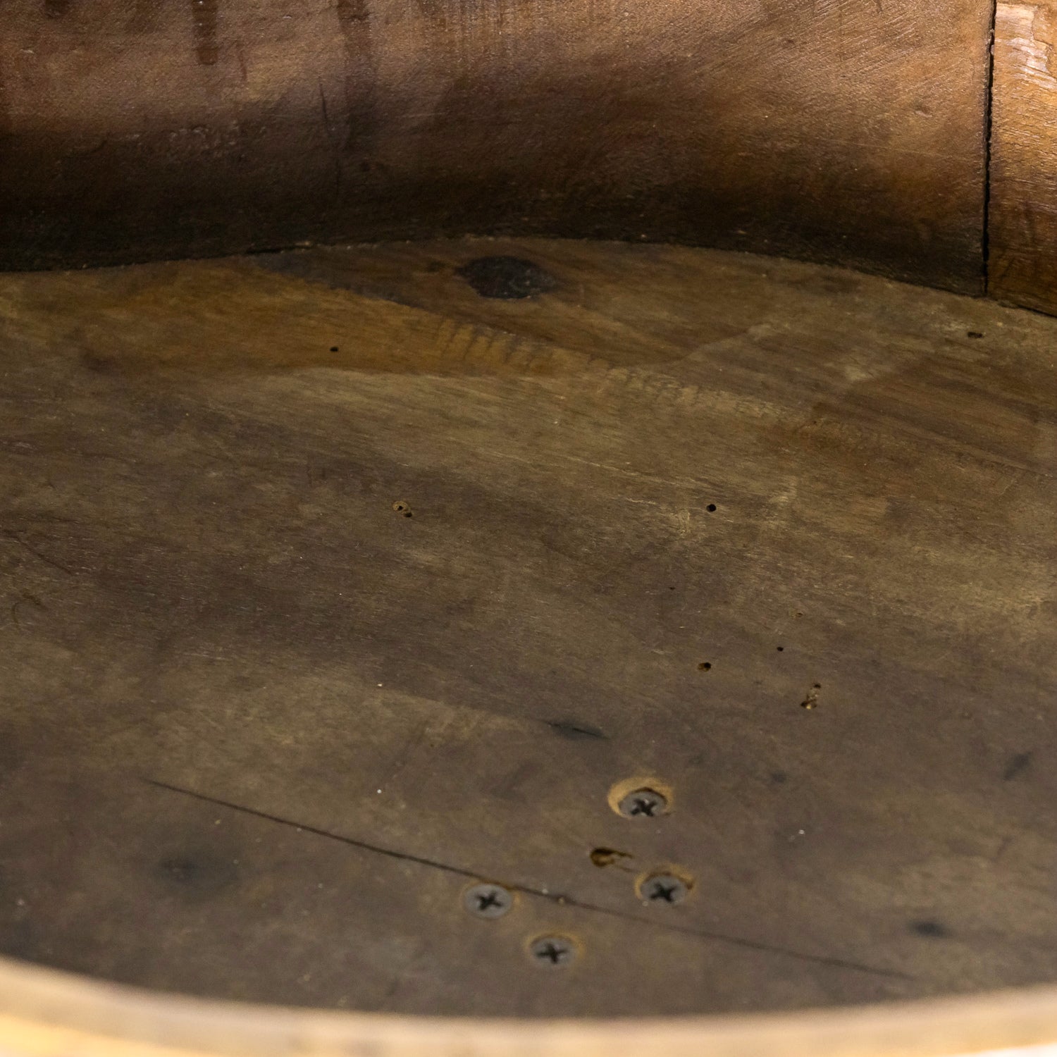 19th Century French Carved Oval Shaped Walnut Jardinière or Planter on Tripod Stand