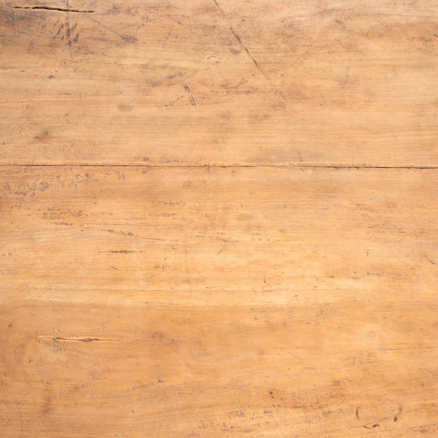 19th Century French Provençal Louis XVI Style Polychrome Farm Table