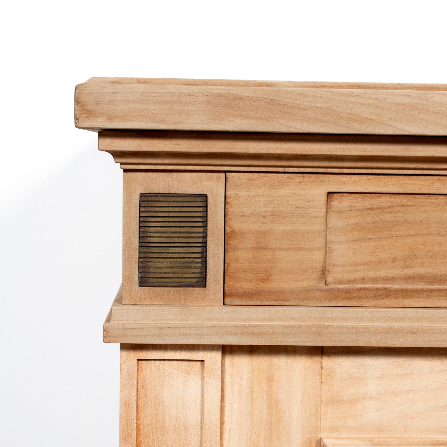 Antique French Louis XVI Style Provençal Bleached Cherrywood Buffet