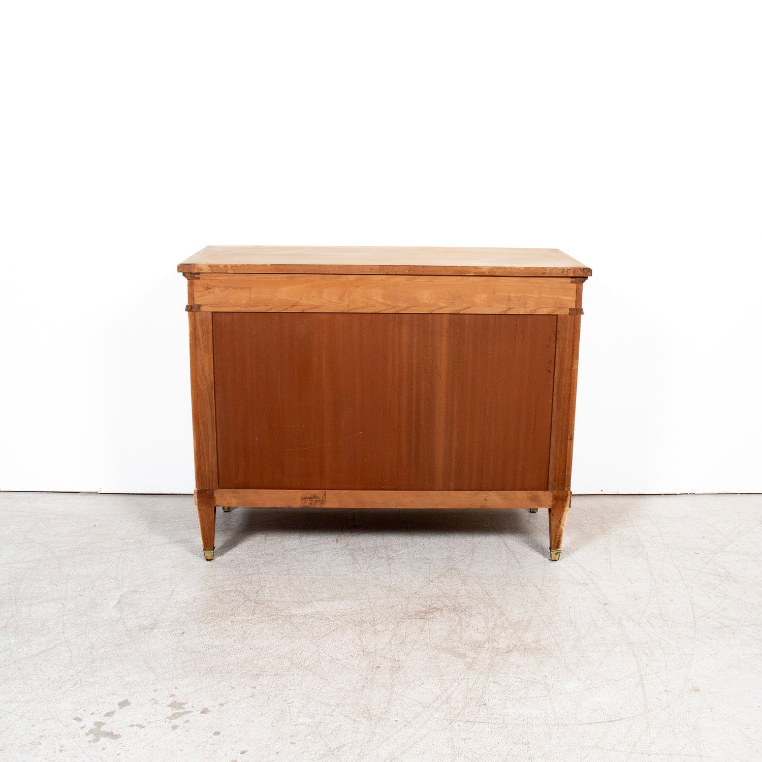 Antique French Louis XVI Style Provençal Bleached Cherrywood Buffet