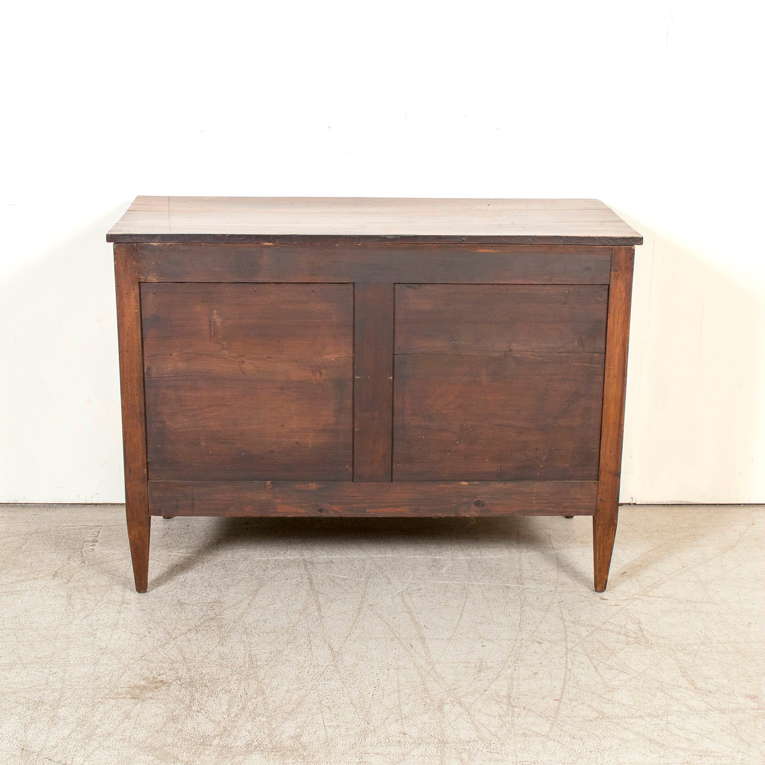 Late 18th Century French Louis XVI Period Walnut and Burl Walnut Commode