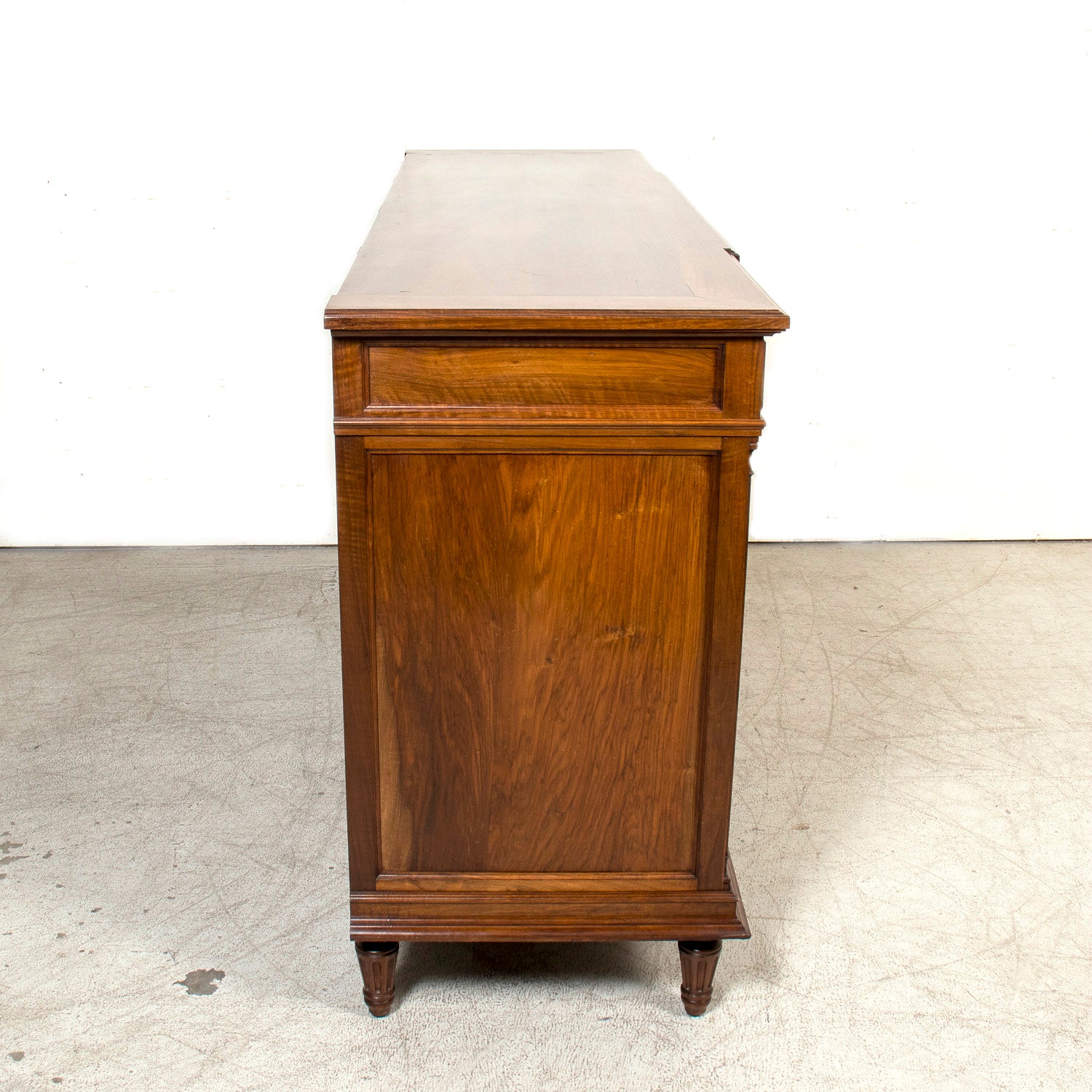 Early 20th Century French Directoire Style Walnut Enfilade Buffet