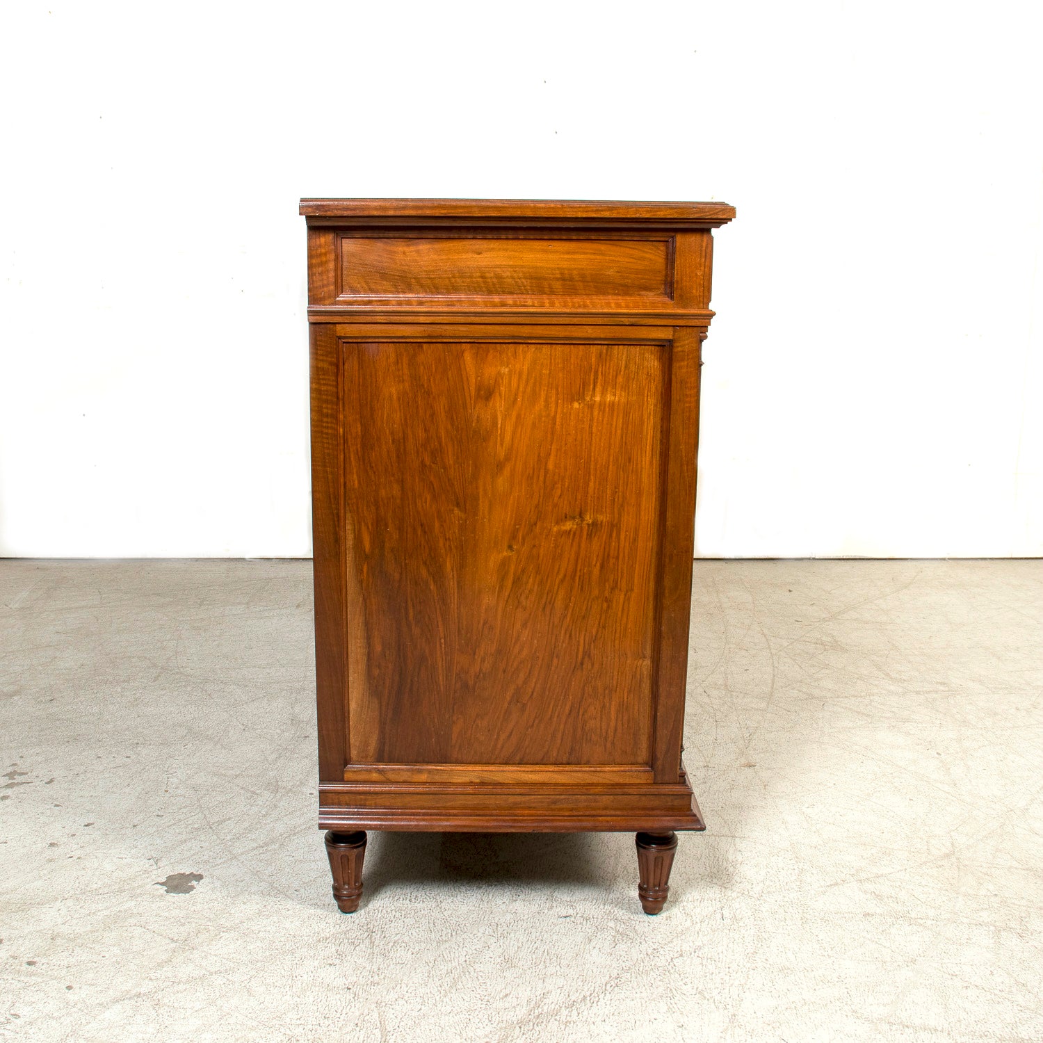 Early 20th Century French Directoire Style Walnut Enfilade Buffet
