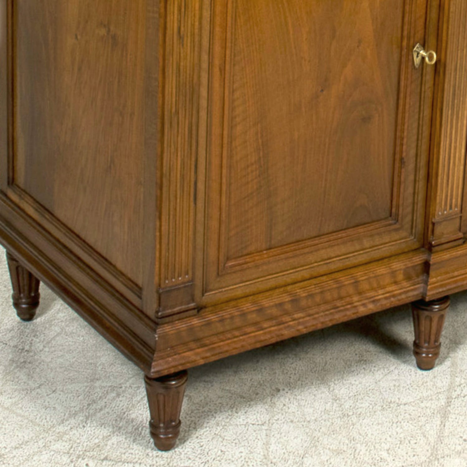 Early 20th Century French Directoire Style Walnut Enfilade Buffet