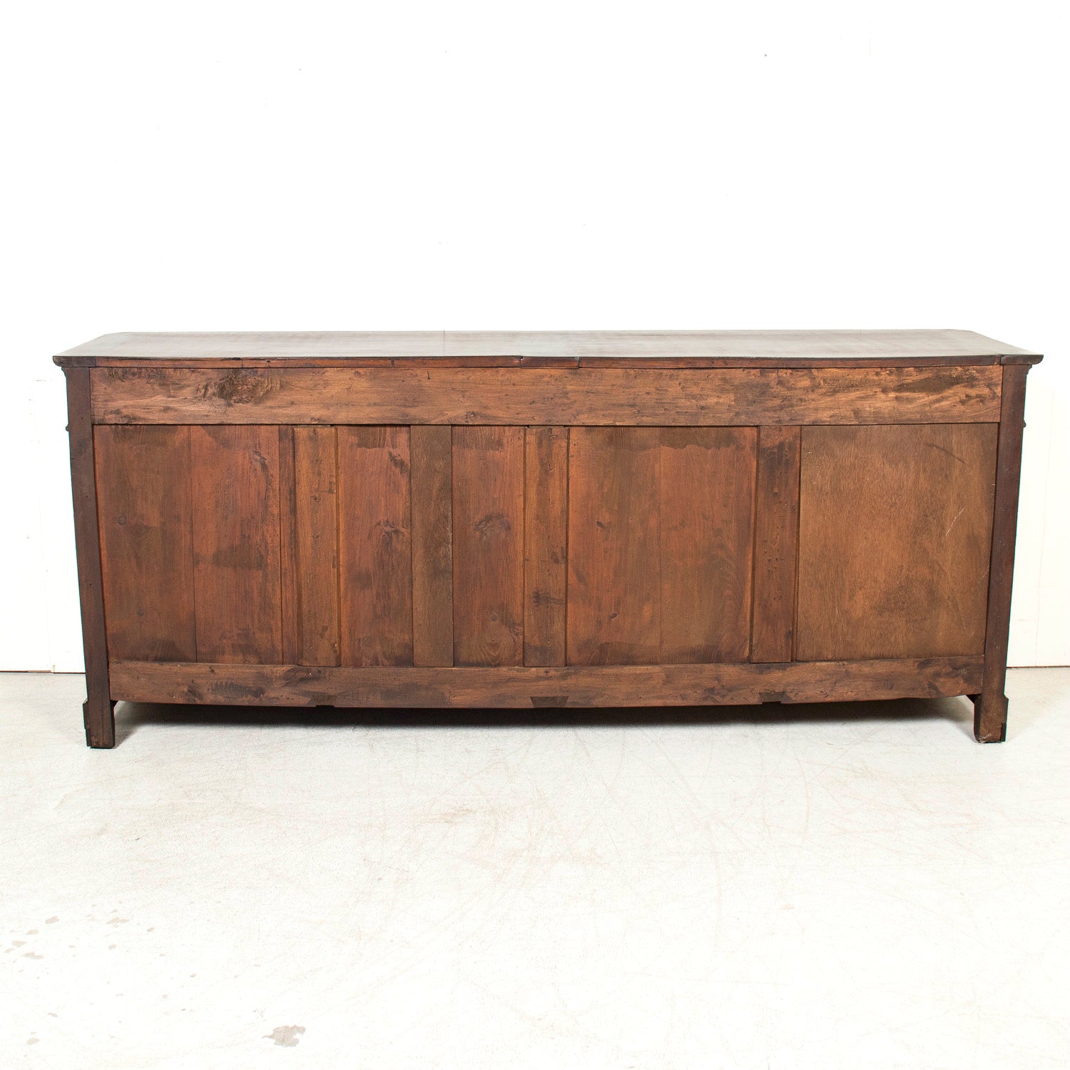 Large 19th Century French Louis Philippe Period Walnut Enfilade Buffet