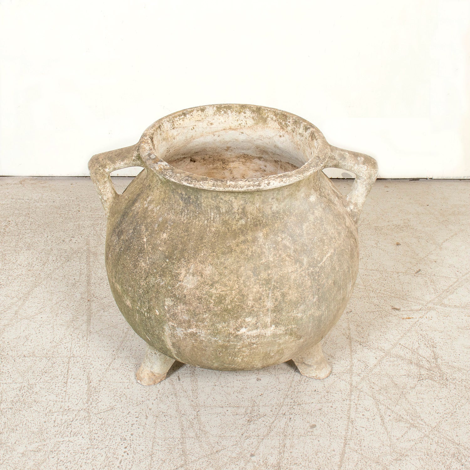 1960s Mid-Century Modern Willy Guhl Cauldron Shaped Marmite Planter