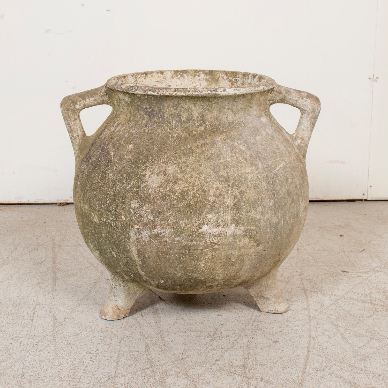 1960s Mid-Century Modern Willy Guhl Cauldron Shaped Marmite Planter