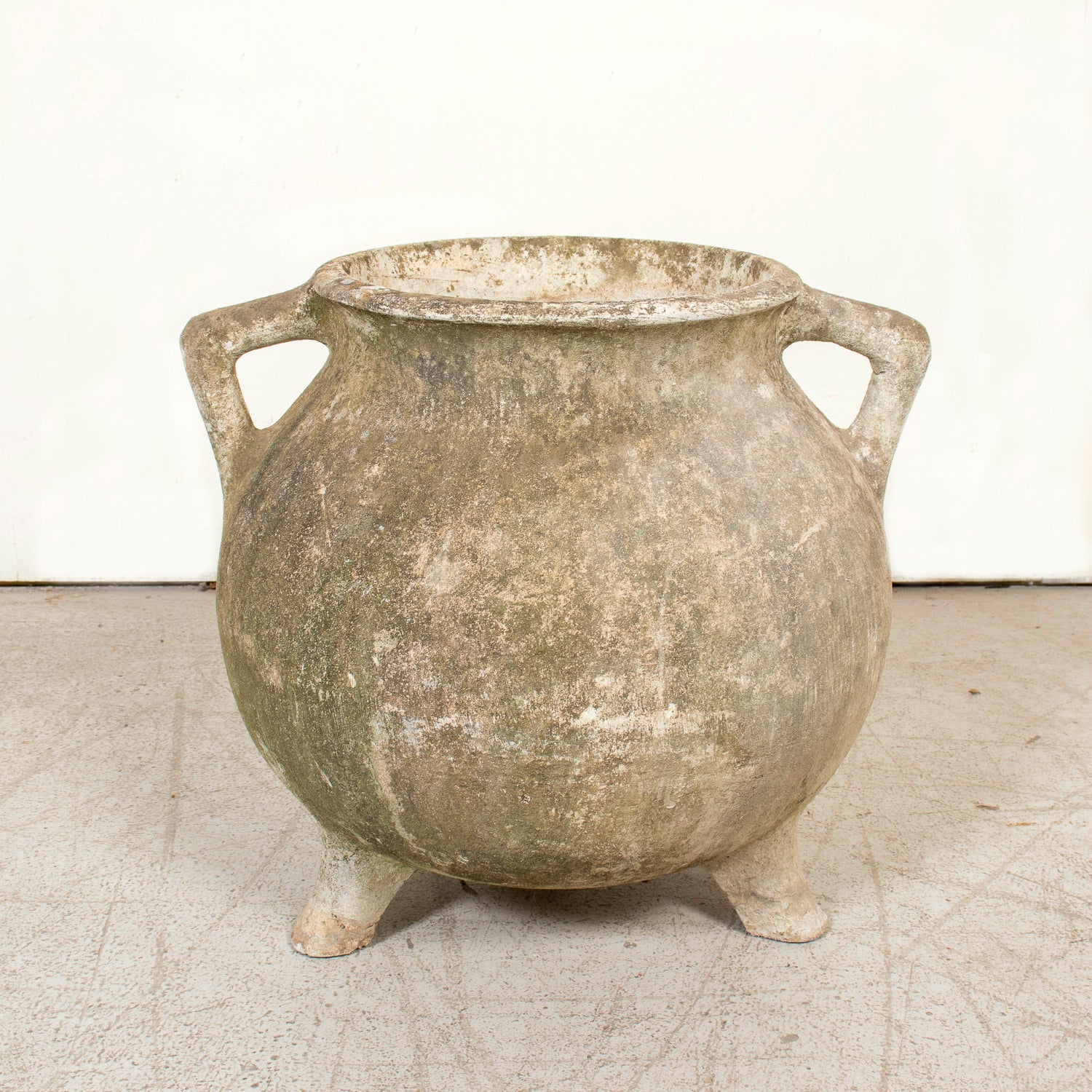 1960s Mid-Century Modern Willy Guhl Cauldron Shaped Marmite Planter