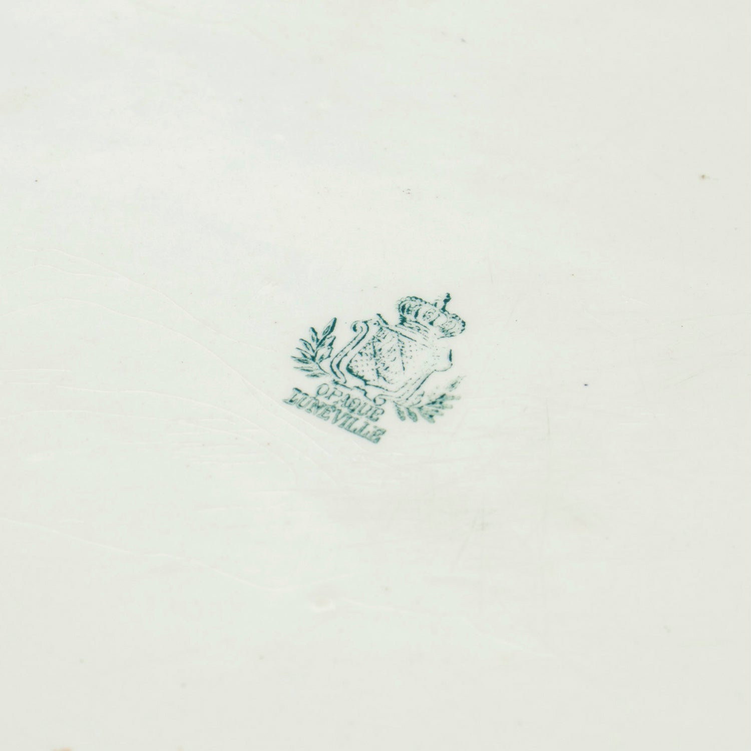 19th Century French Lunéville Opaque Faïence or French Ironstone Footbath, K&G Keller & Guérin