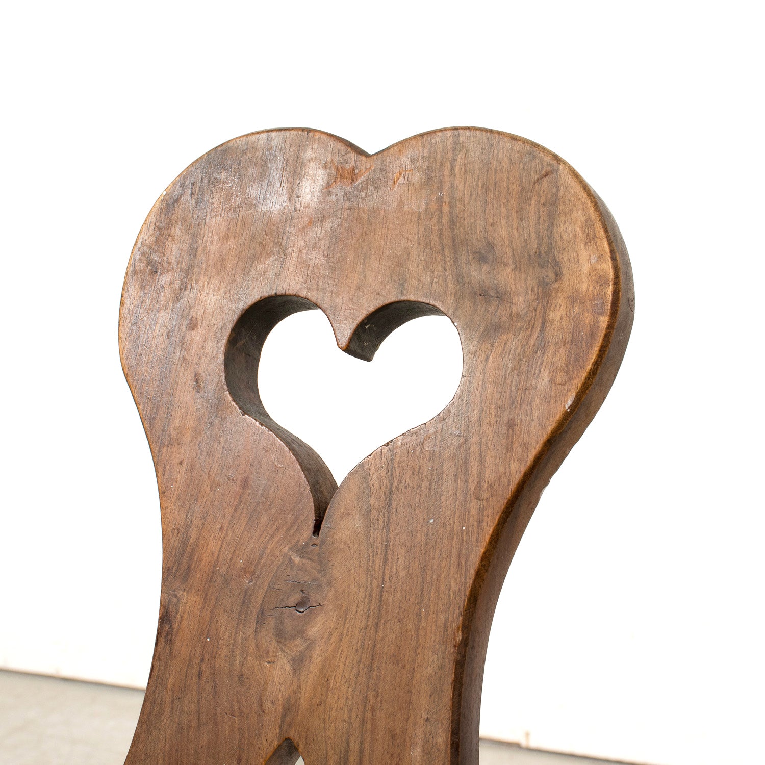 Four 19th Century Hand Carved French Alsatian Side Chairs, Sold Separately