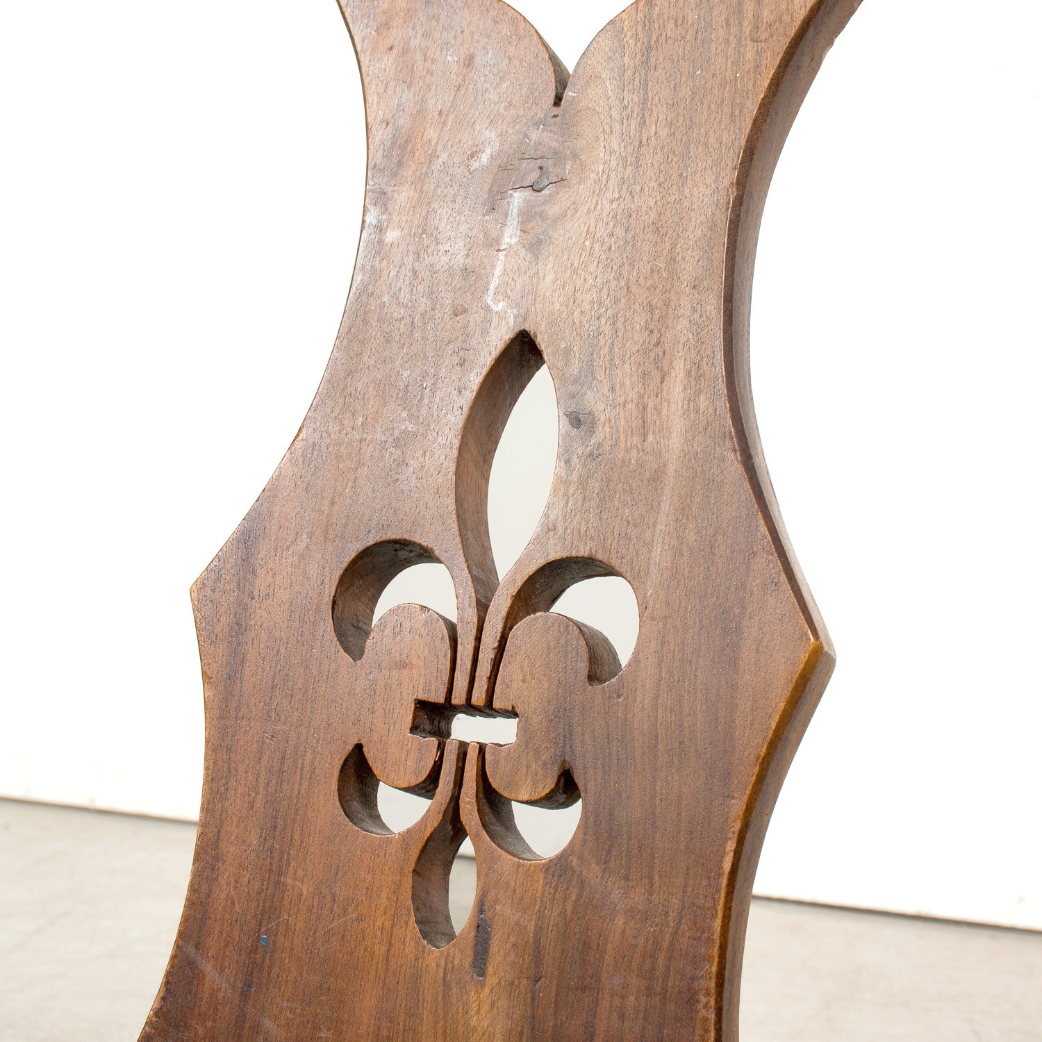 Four 19th Century Hand Carved French Alsatian Side Chairs, Sold Separately