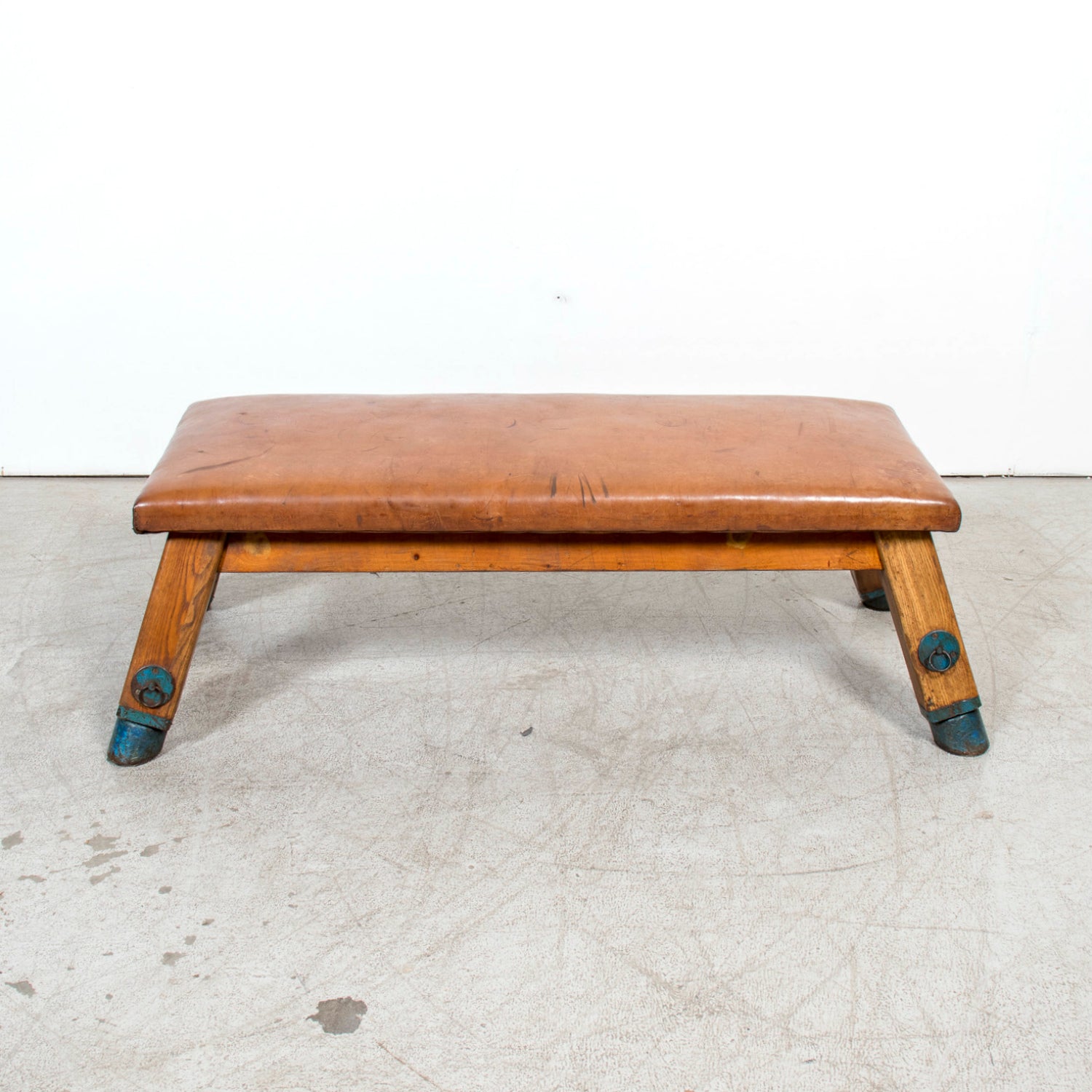 Vintage 1950s Central European Pommel Horse Bench