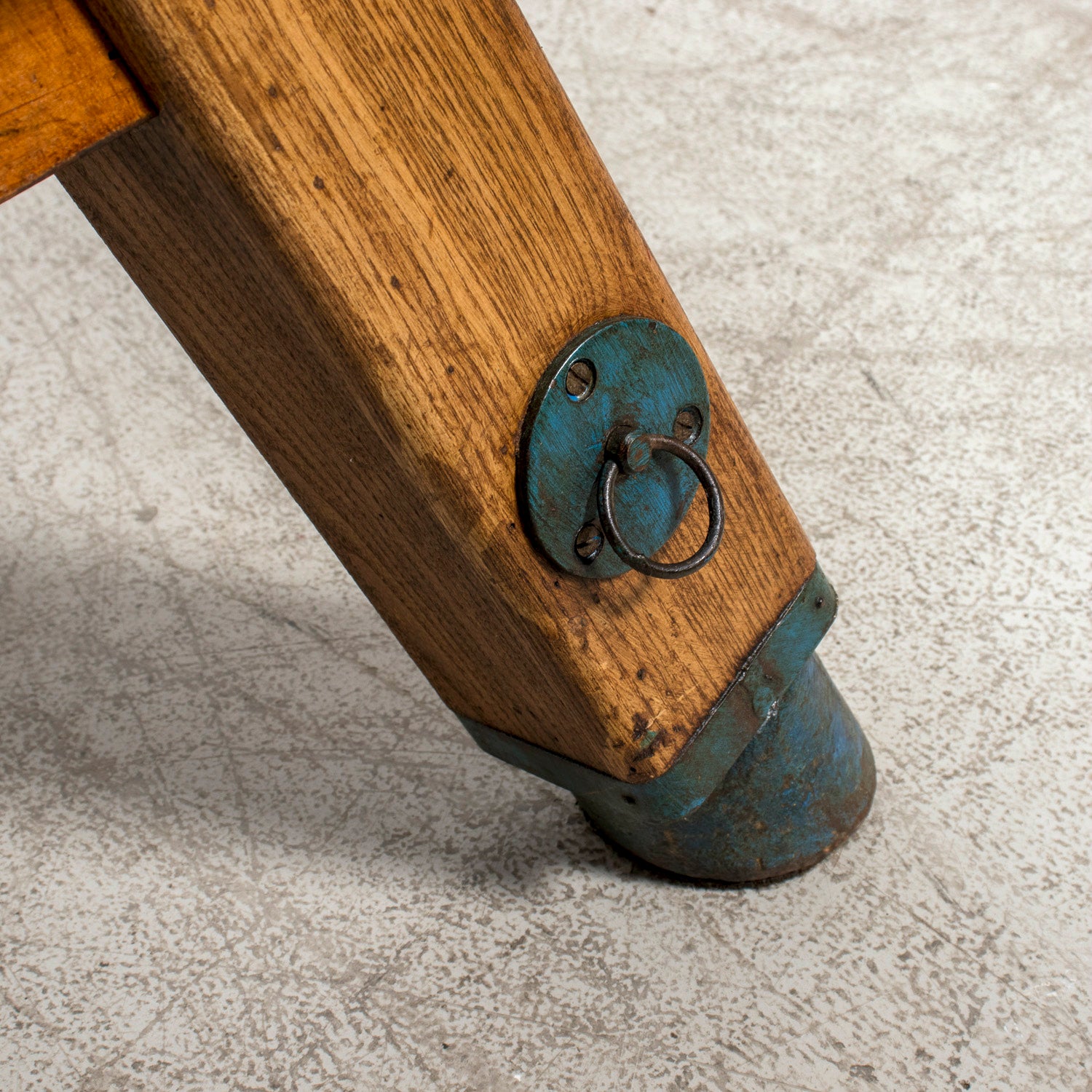 Vintage 1950s Central European Pommel Horse Bench