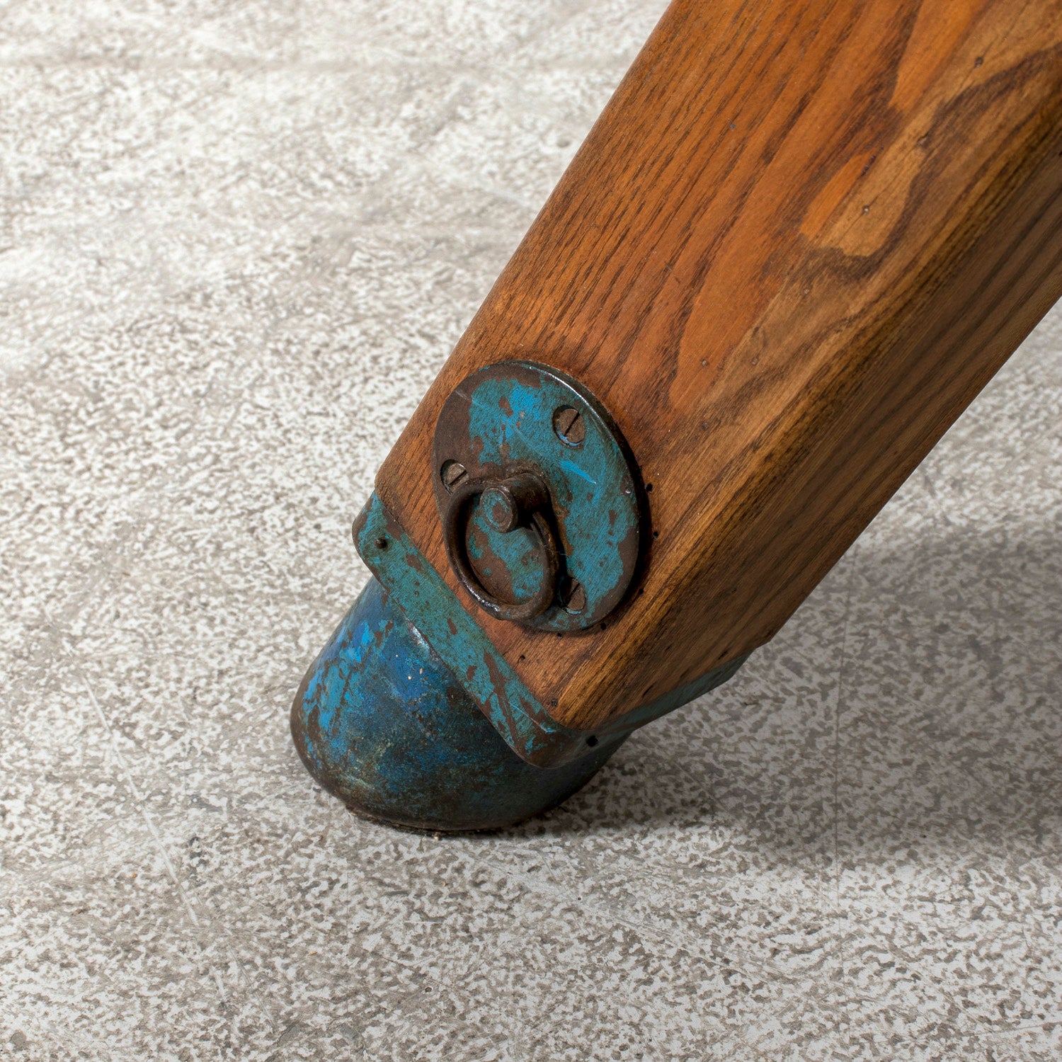 Vintage 1950s Central European Pommel Horse Bench