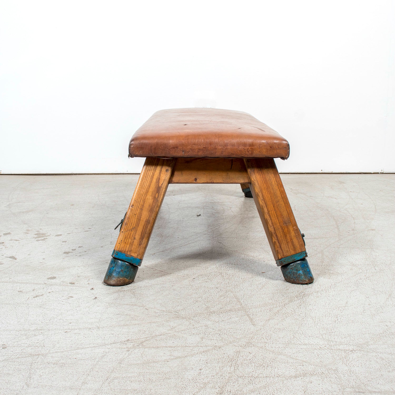 Vintage 1950s Central European Pommel Horse Bench
