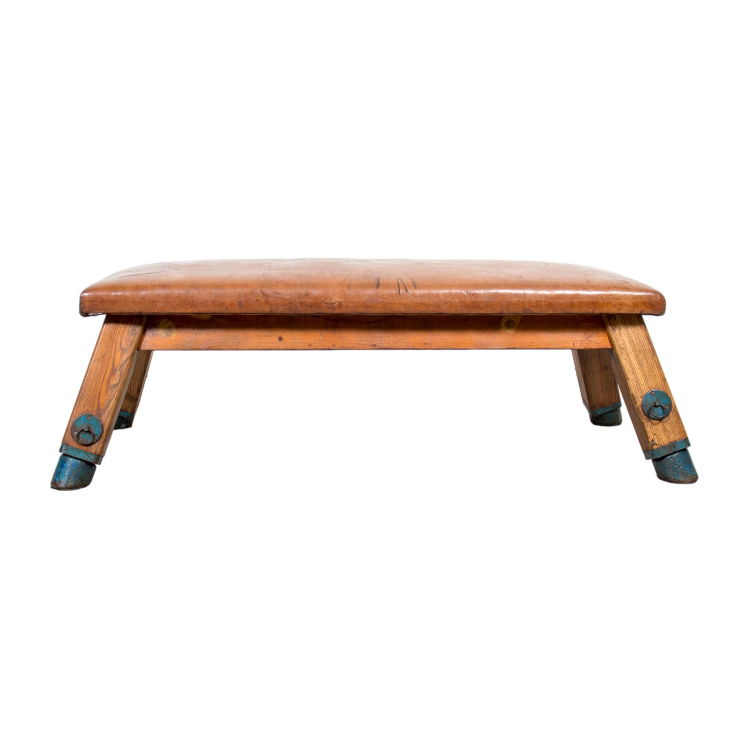 Vintage 1950s Central European Pommel Horse Bench