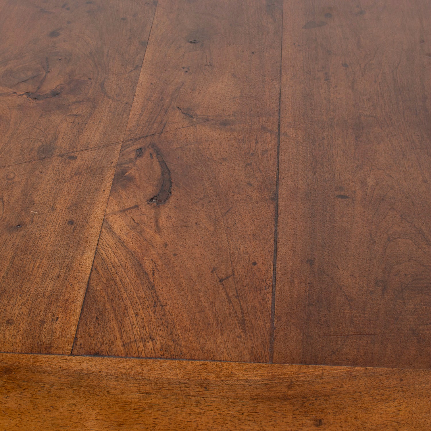 18th Century French Louis XVI Period Walnut Farm Table with Drawer