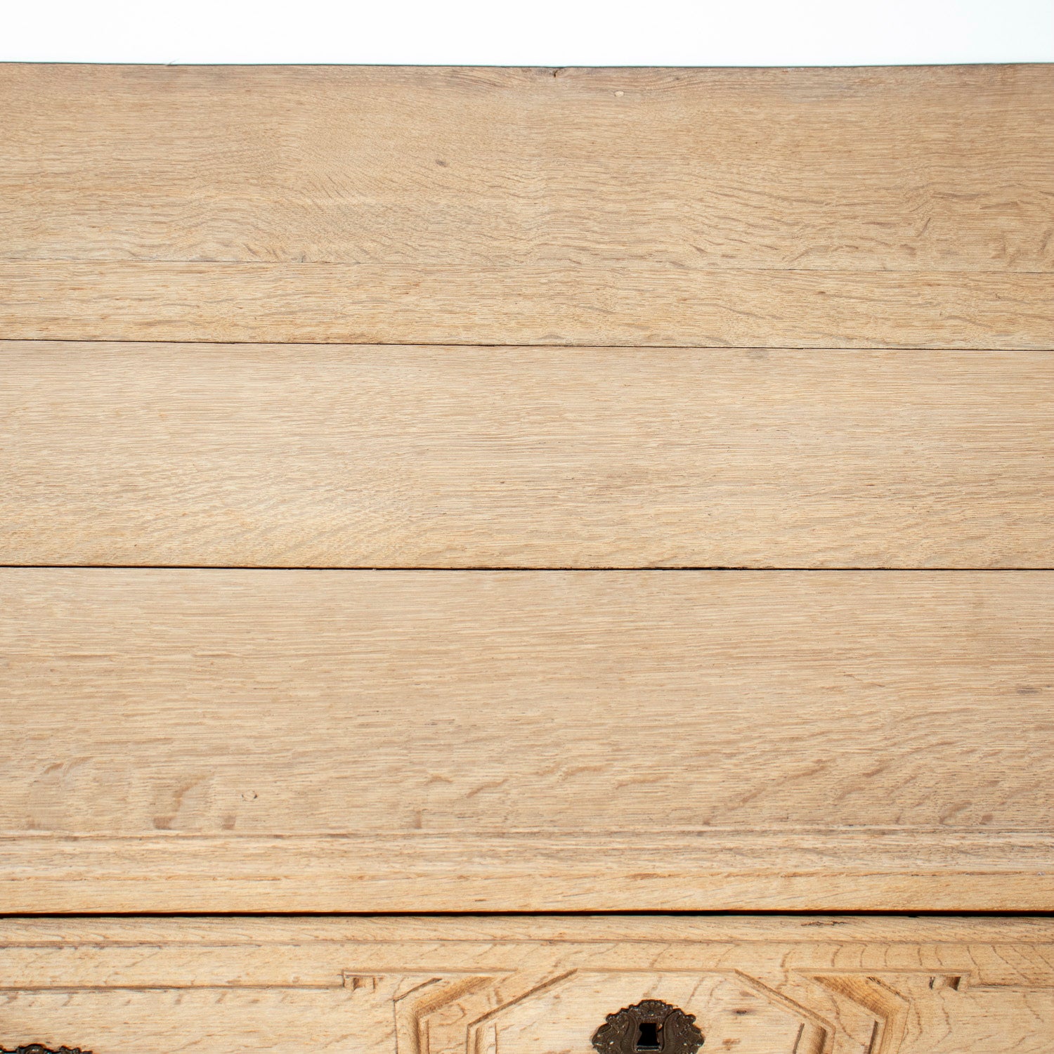 Mid-19th Century French Louis XVI Style Bleached Oak Neoclassical Commode