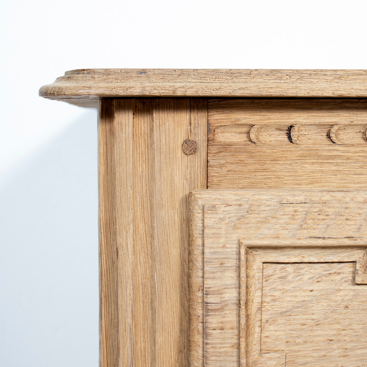Mid-19th Century French Louis XVI Style Bleached Oak Neoclassical Commode