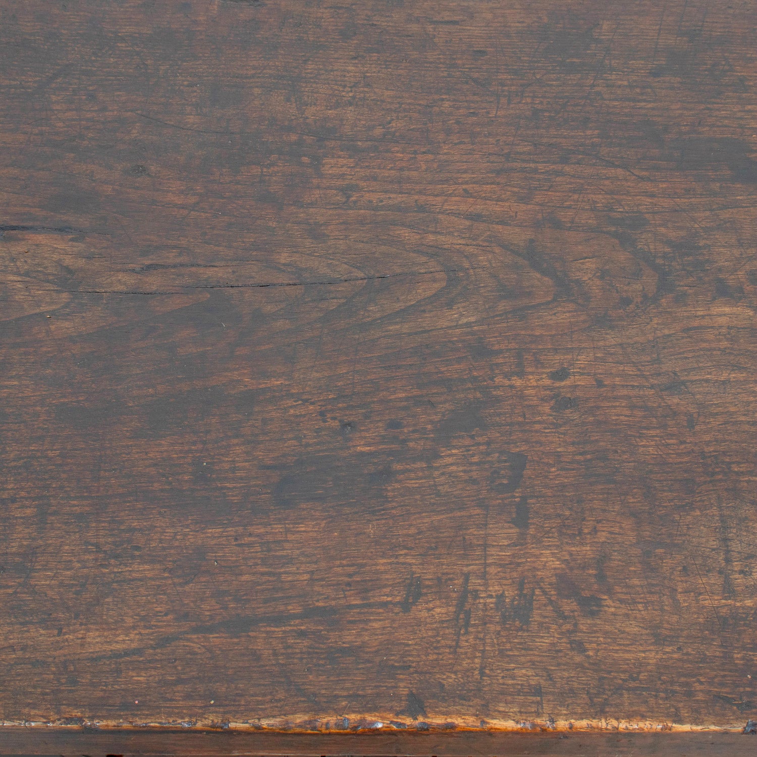 Mid-18th Century Primitive Spanish Catalan Walnut Center Table or Table de Milieu