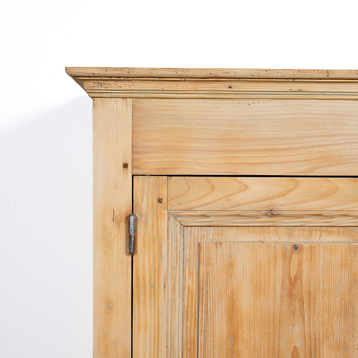 Mid-19th Century Antique French Louis Philippe Period Bleached Pine Armoire