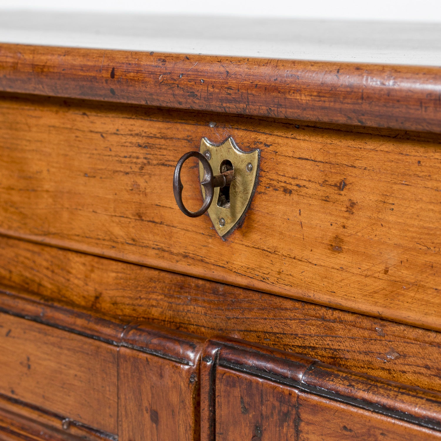 Late 18th Century French Louis XV - Louis XVI Transition Period Cherrywood Buffet