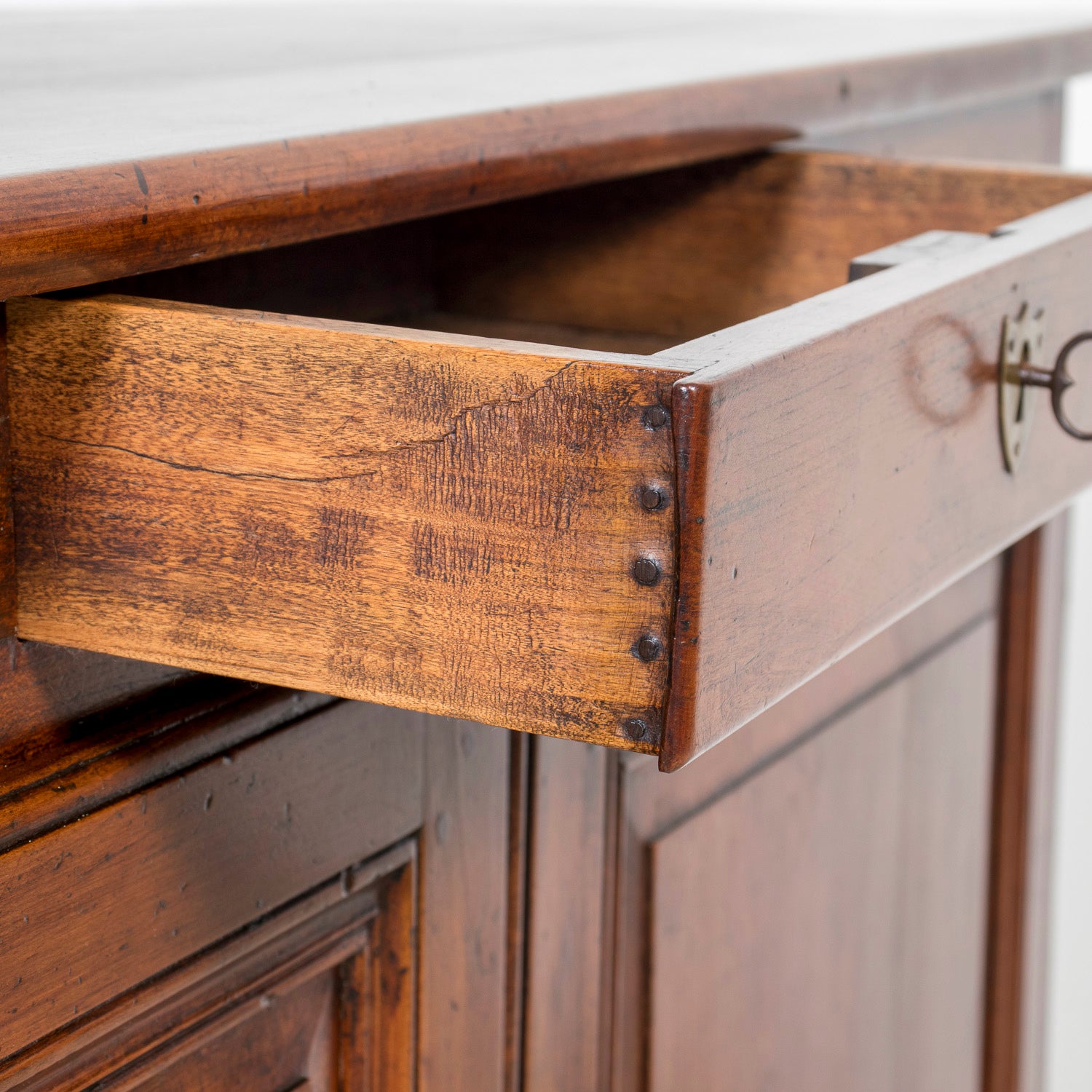 Late 18th Century French Louis XV - Louis XVI Transition Period Cherrywood Buffet