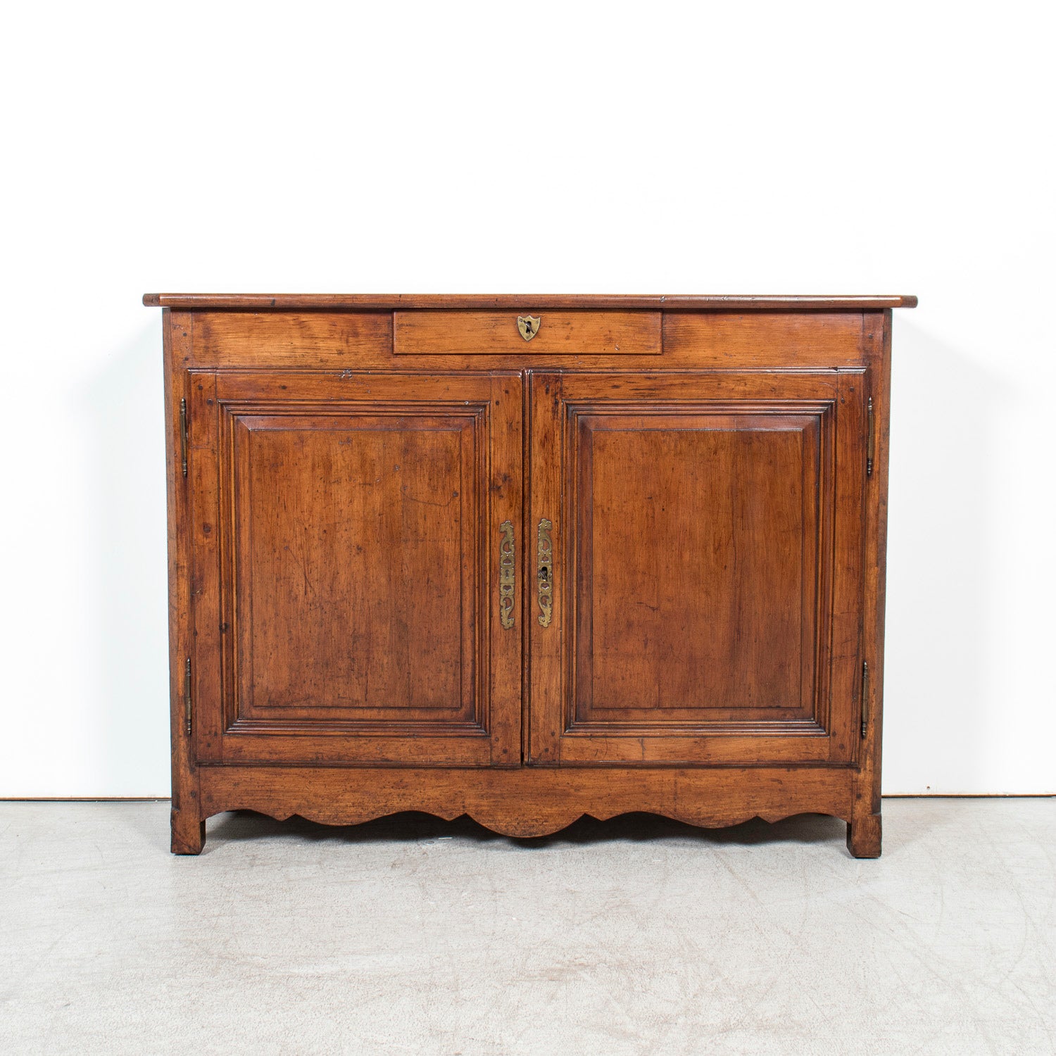 Late 18th Century French Louis XV - Louis XVI Transition Period Cherrywood Buffet