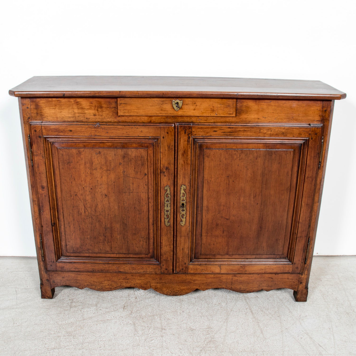 Late 18th Century French Louis XV - Louis XVI Transition Period Cherrywood Buffet